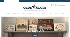 Desktop Screenshot of oldeglory.co.uk